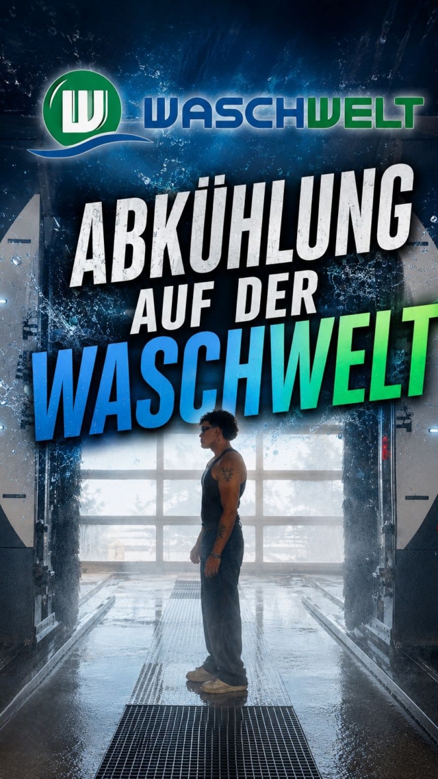 Falls die Bäder an den heißen Tagen zu voll sind: Bei uns gibt’s nicht nur Autowäschen, sondern auch eine richtig angenehme Abkühlung. 🤭😂☀️☀️🥵🥵💦💦💦 

#waschwelt #waschweltleonding #spaßmusssein #waschen #abkühlen